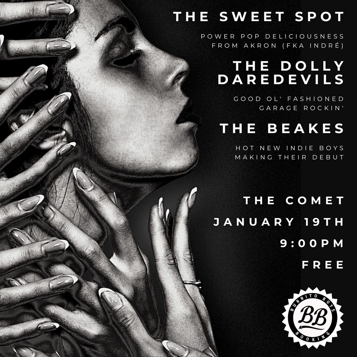 The Sweet Spot (Akron) \/ The Dolly Daredevils \/ The Beakes