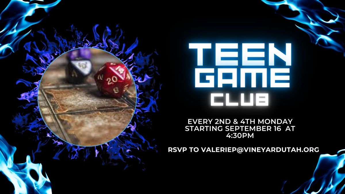 Teen Game Club