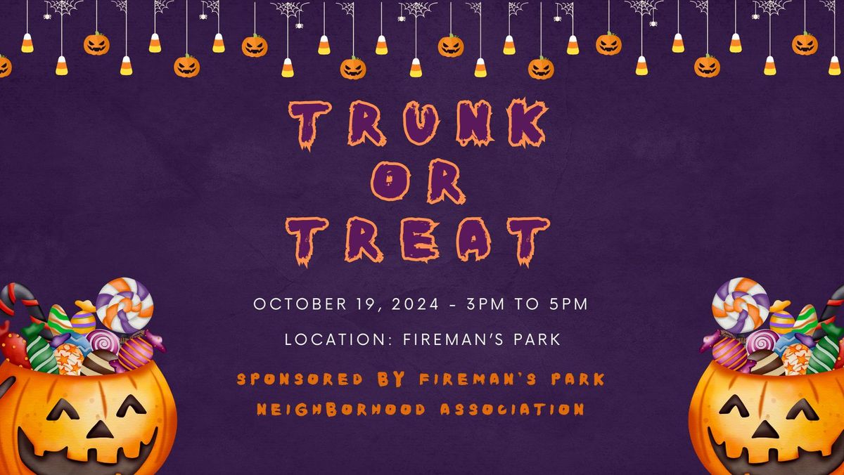 Trunk or Treat