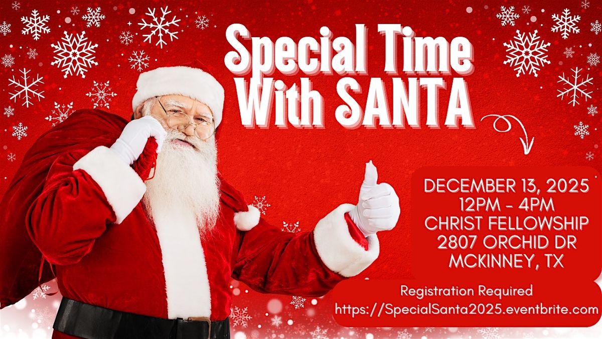 Special Time with Santa - December 13th, 2025