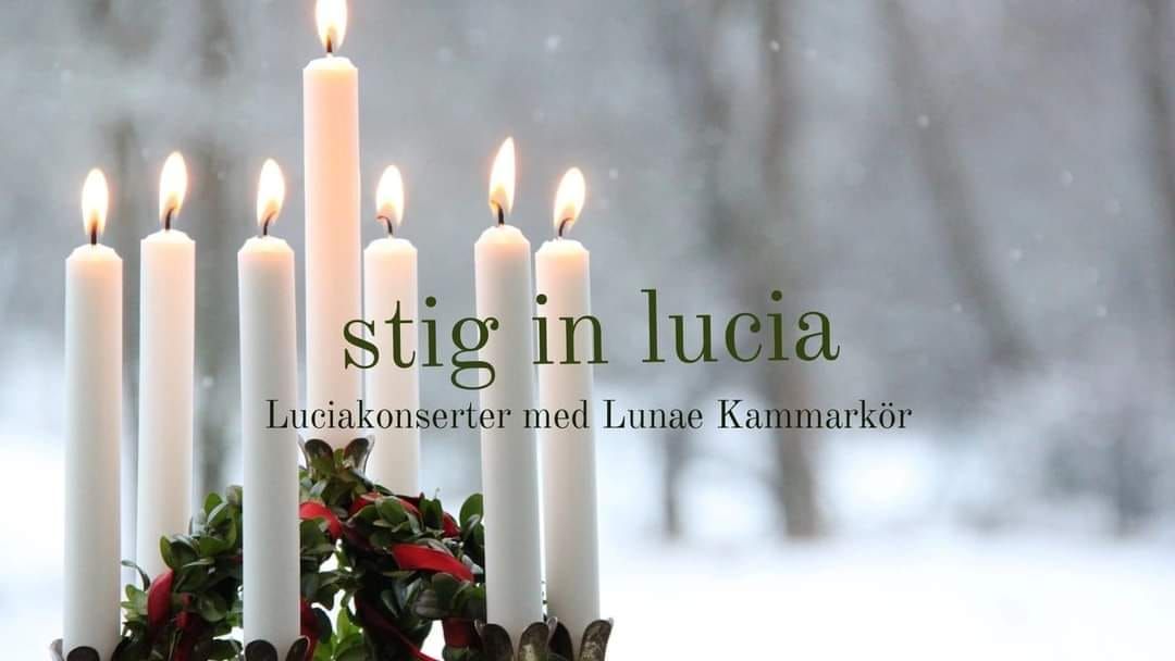 Luciakonserter med Lunae Kammark\u00f6r