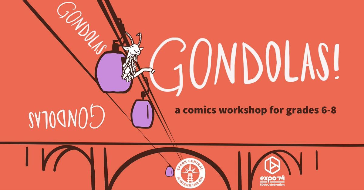 Gondolas, Gondolas, Gondolas! - A Comics Workshop for Grades 6-8