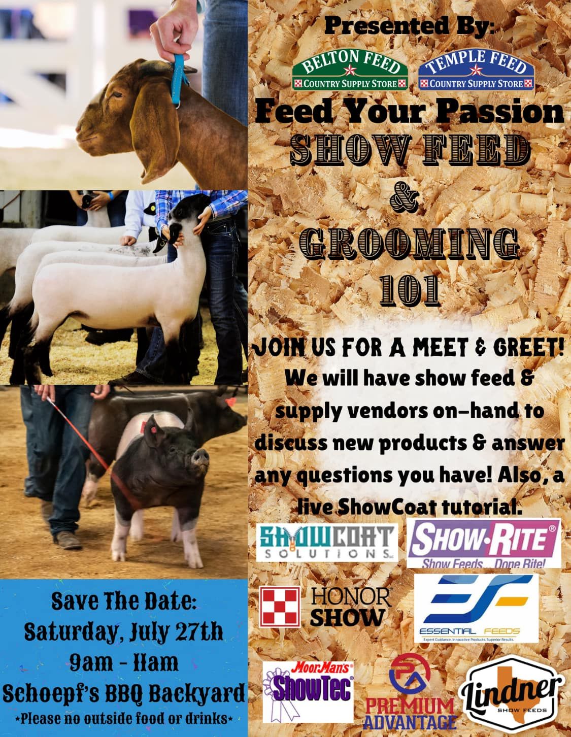 Feed Your Passion - Show Feed & Grooming 101 
