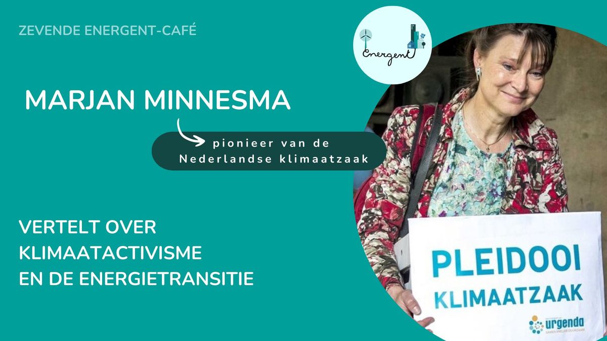 Marjan Minnesma vertelt over klimaatactivisme en de energietransitie