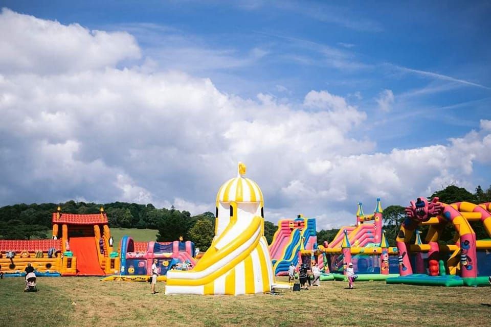Tavistock  Bank Holiday Inflatable Theme Park