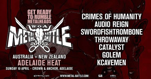 Wacken Metal Battle Australia 2022 - Crown And Anchor \u2013 Adelaide