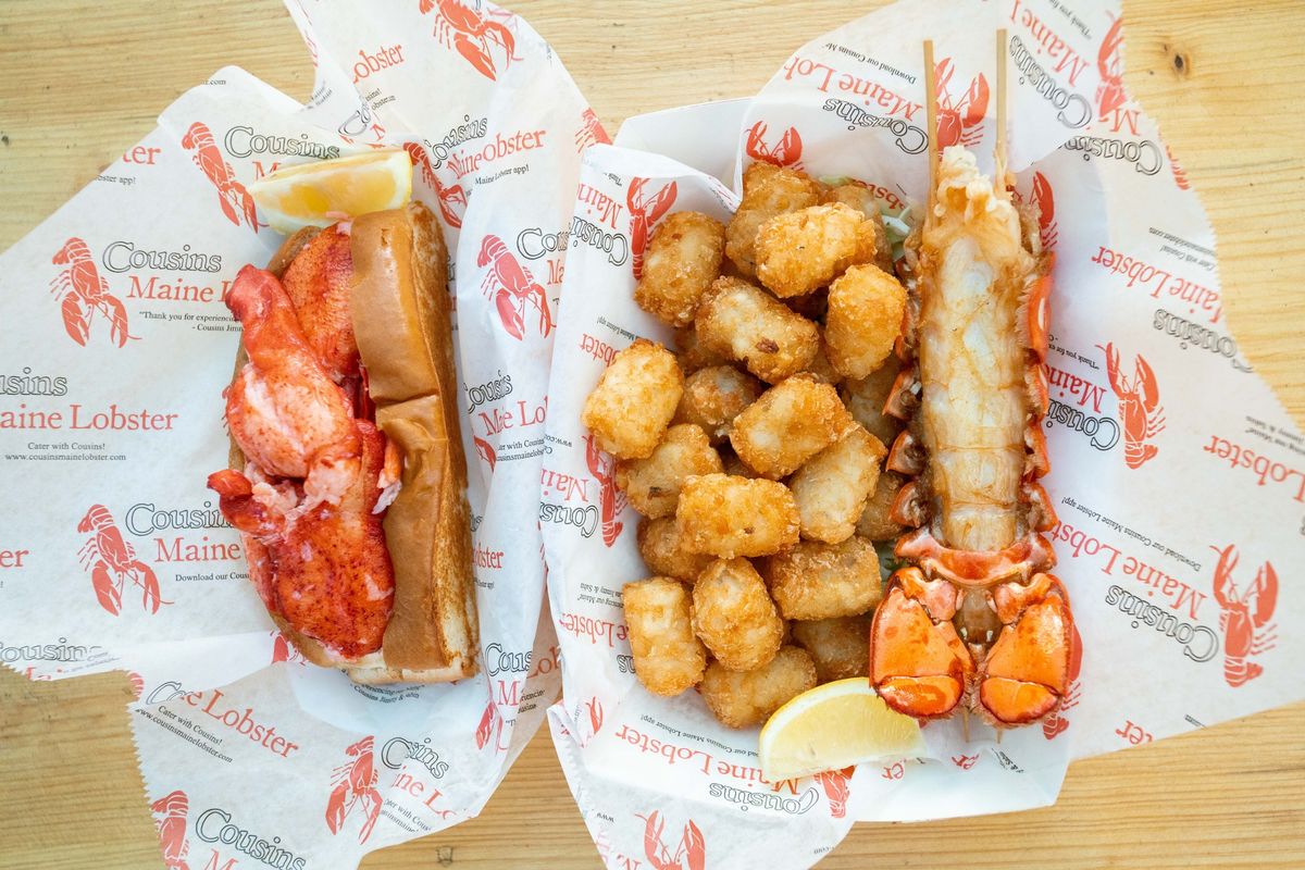 Cousins Maine Lobster:  Downey: Downtown Night Market\ud83d\ude0d\u2764\ufe0f\ud83e\udd9e