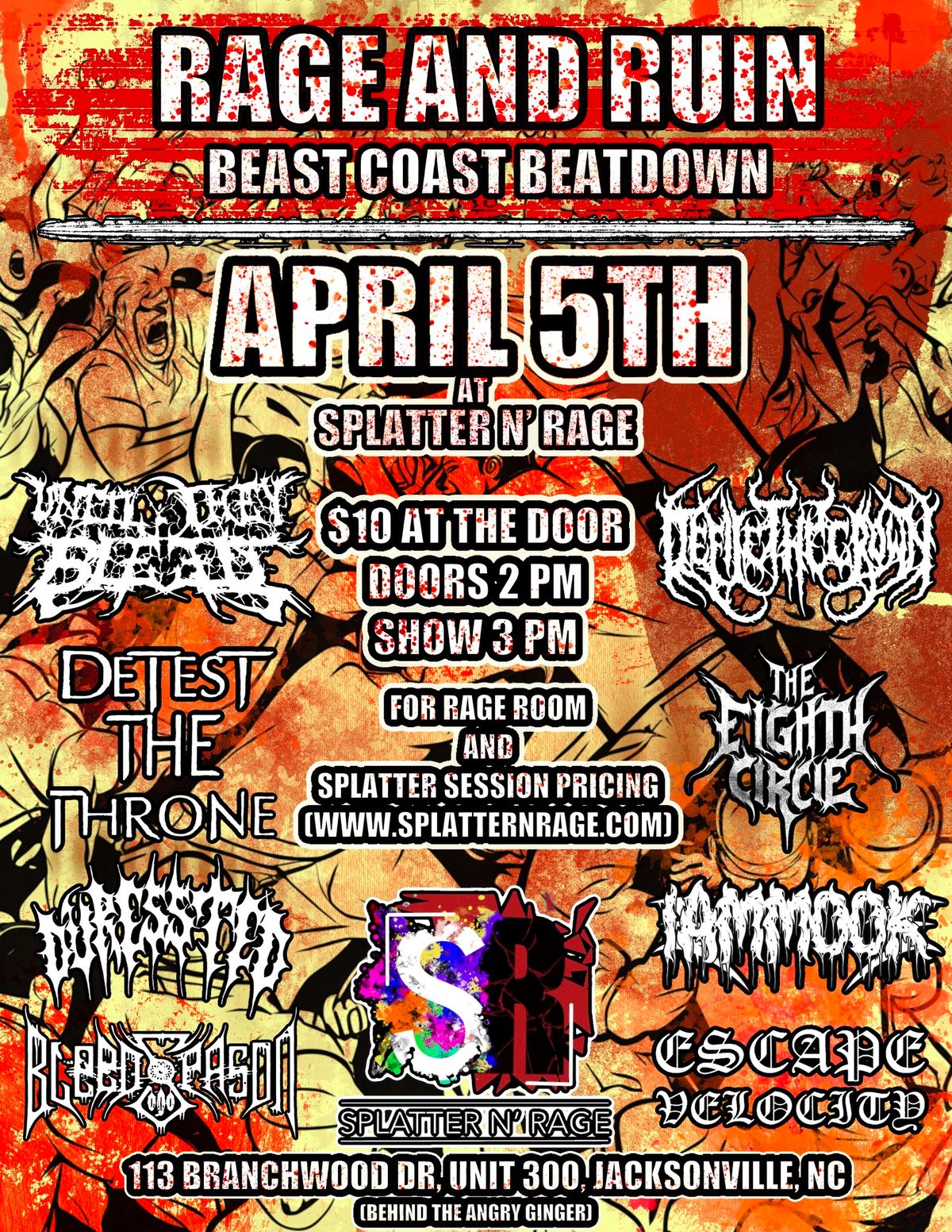 RAGE AND RUIN (BEAST COAST BEATDOWN)