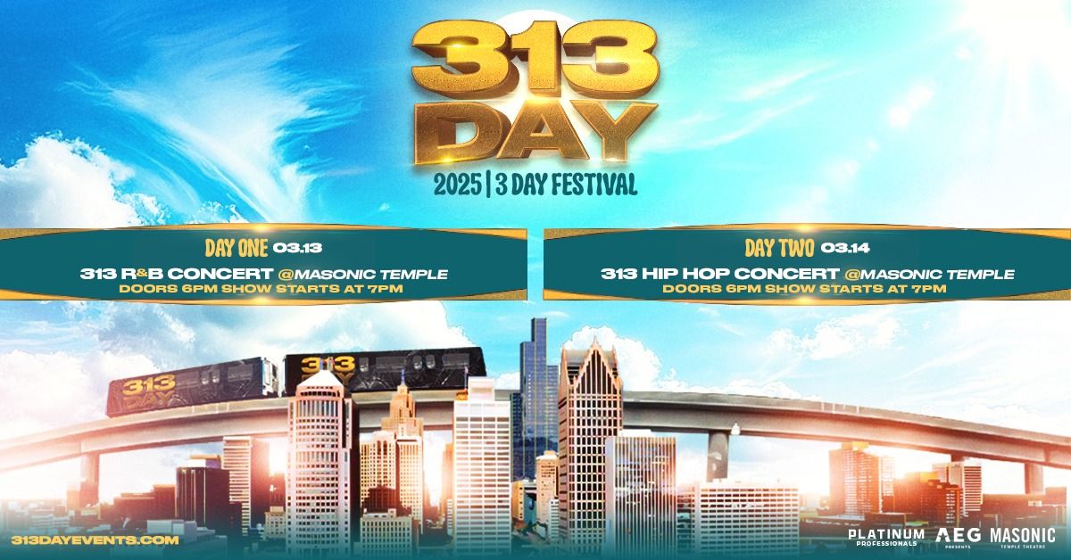 313 Day: R&B Concert