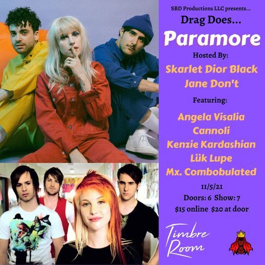 Drag Does...Paramore