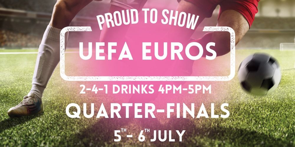 UEFA EURO'S QUARTER FINALS IN THE TIKI GARDEN!