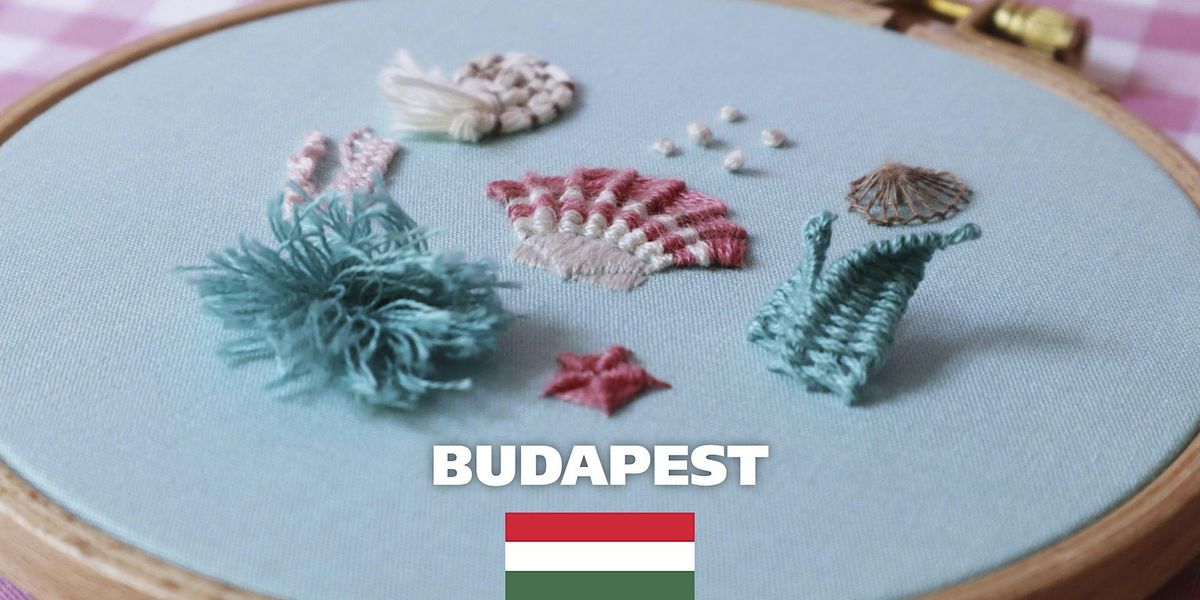 Under The Sea: Introduction to Raised Embroidery in Budapest