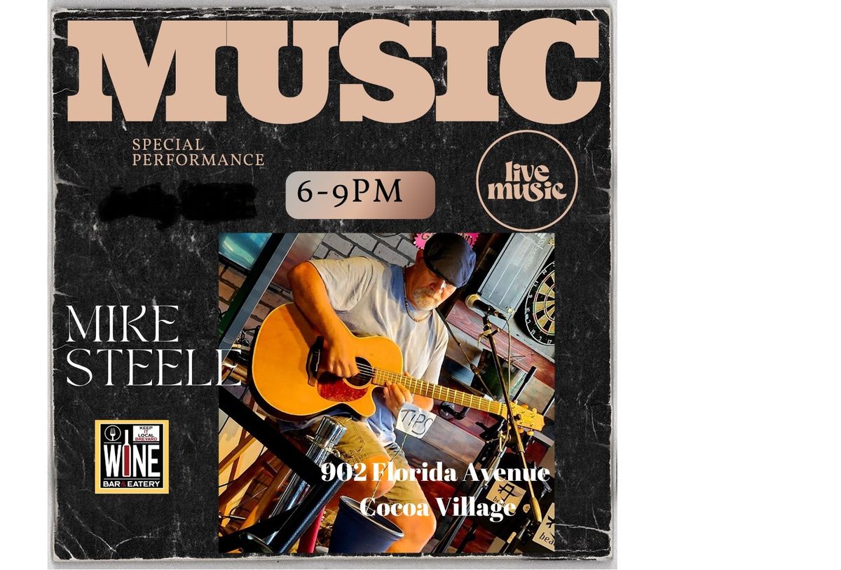 Mike Steele at Keep It Local Wine Bar