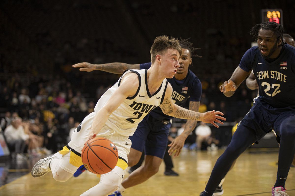 Iowa Hawkeyes at Penn State Nittany Lions Mens Basketball at Bryce Jordan Center