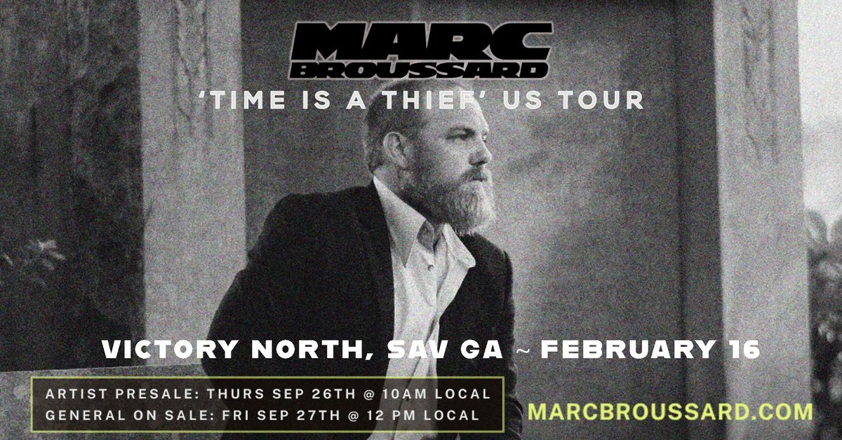 Marc Broussard - Time is a Thief Tour