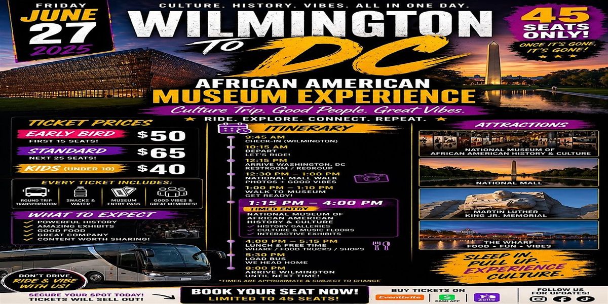 Wilmington to DC: African American Museum Experience