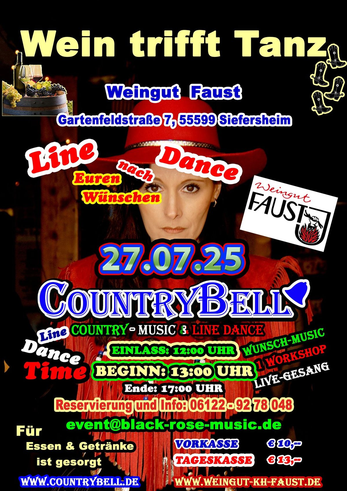 27.07.2025 Country-Music & Line Dance 55599 Siefersheim