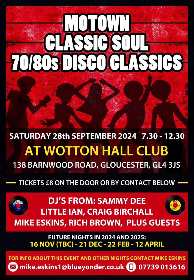 Motown, Classic Soul & 70\/80s Disco Classics