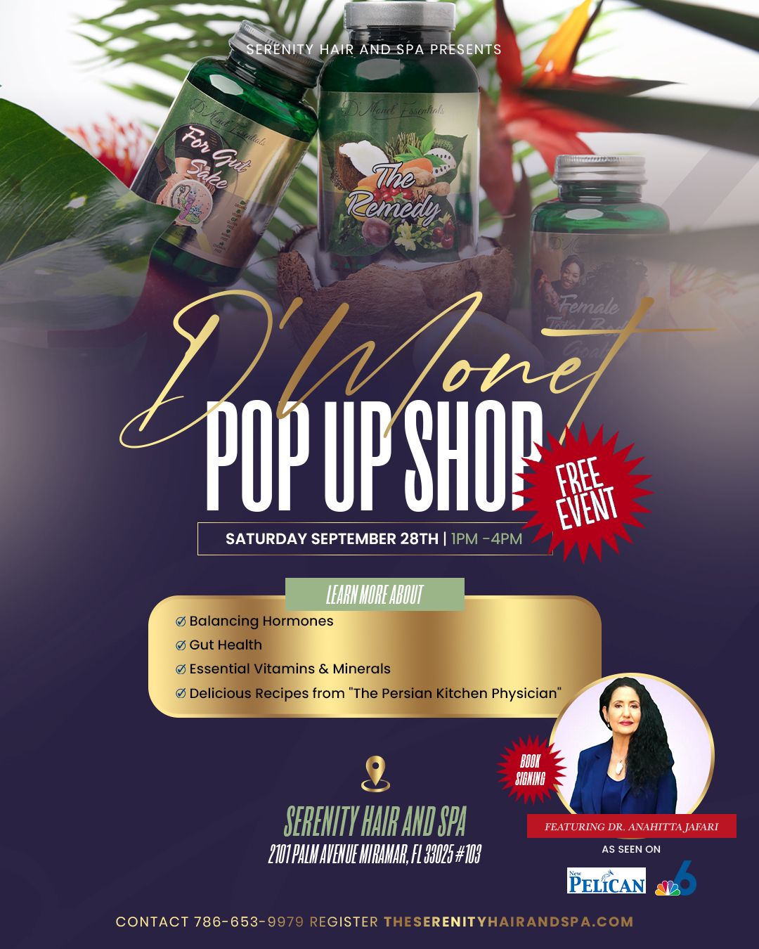 D'MONET POP UP SHOP | BOOK SIGNING