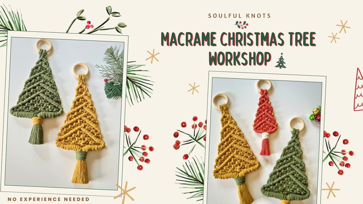 Macrame Christmas Tree Workshop