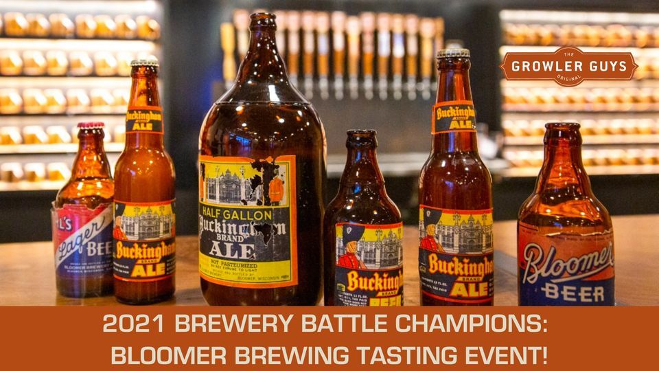 2021 Brewery Battle Champions Bloomer Brewing Tasting Event!, The