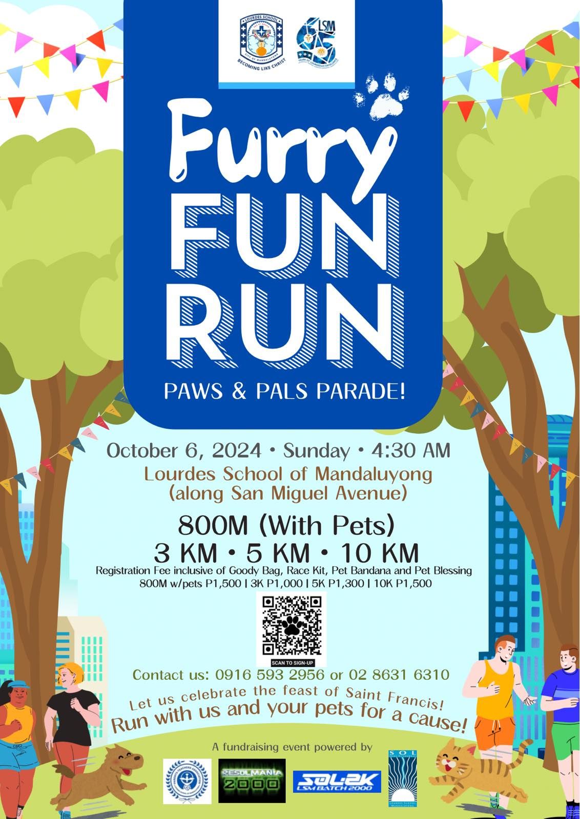 FURRY FUN RUN Paws & Pals Parade 2024