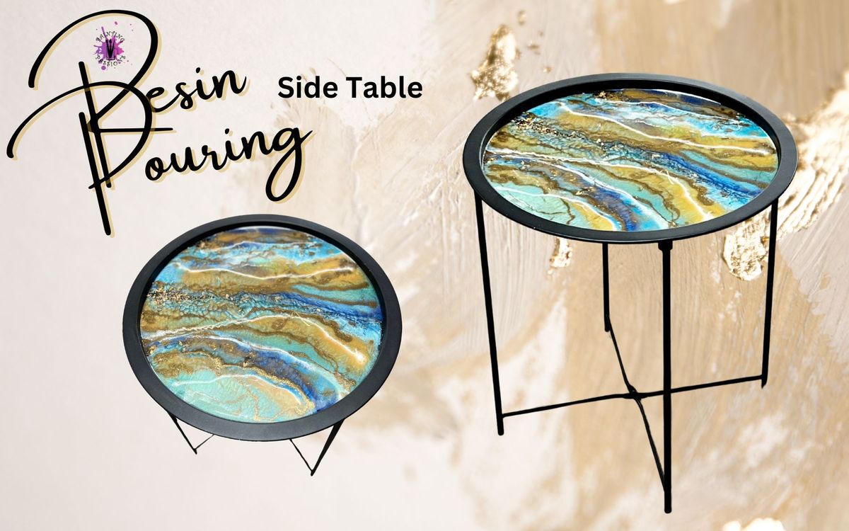 Resin Pouring Table - Bury St. Edmunds