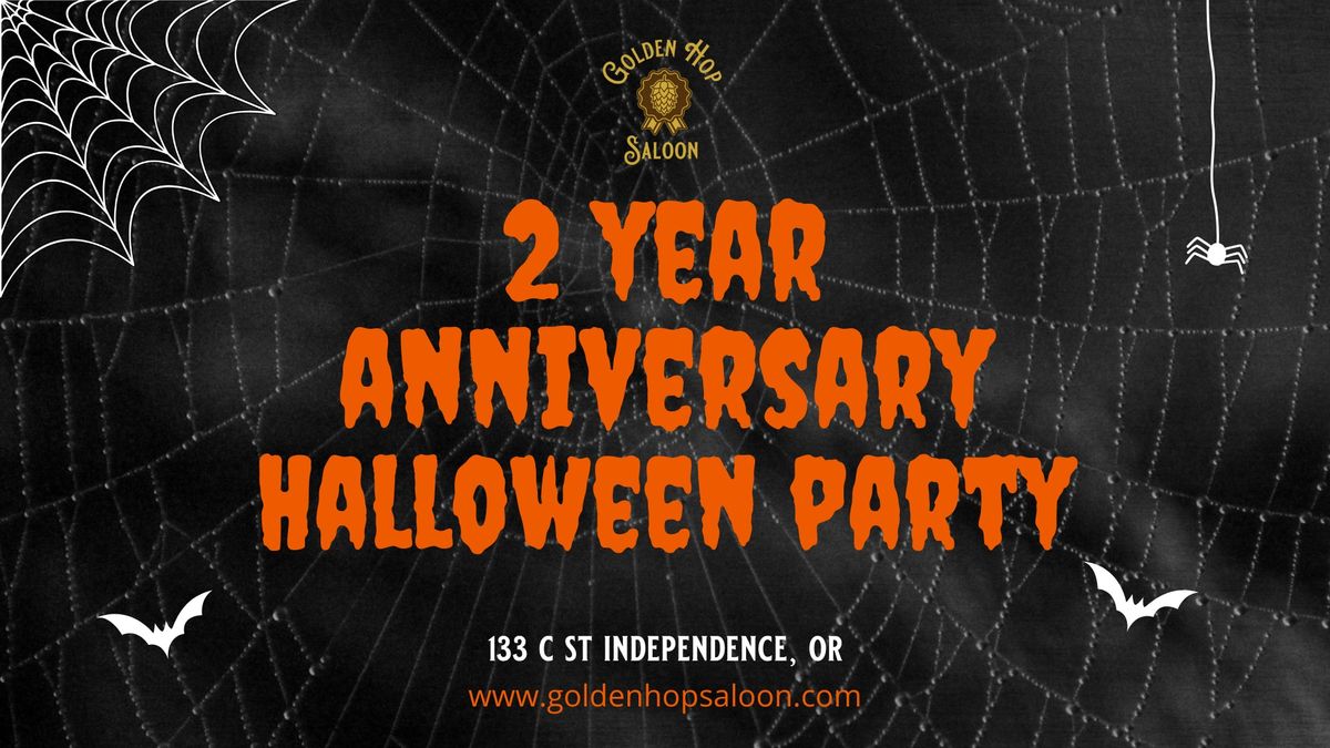 2 Year Anniversary Halloween Party | Live Music w\/ T-Baggers