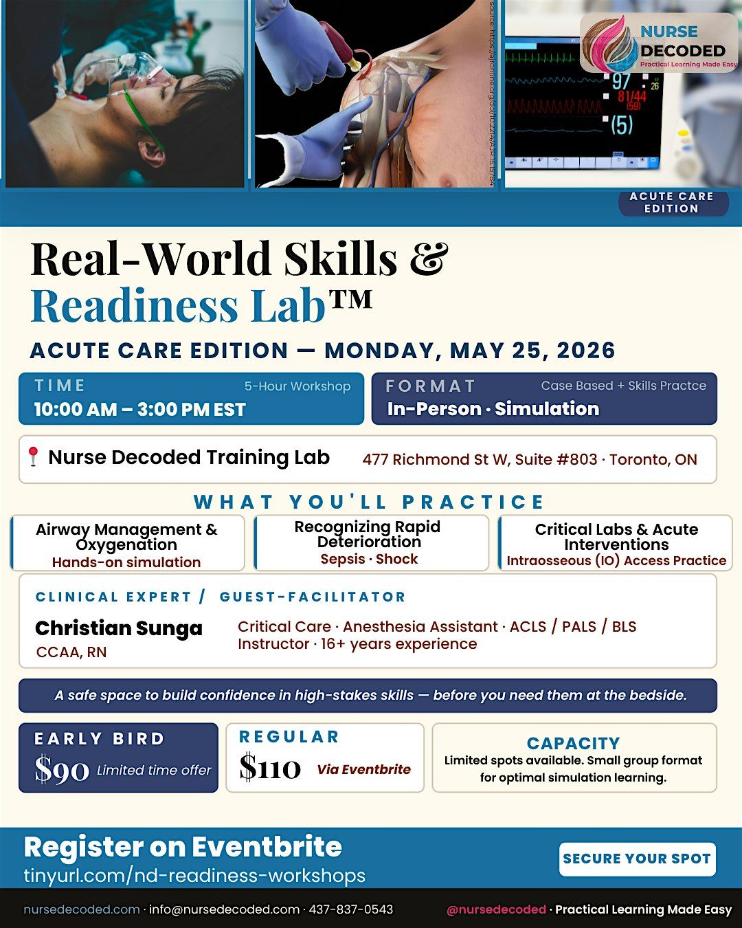 Real-World Skills & Readiness Lab\u2122 : Acute Care Edition