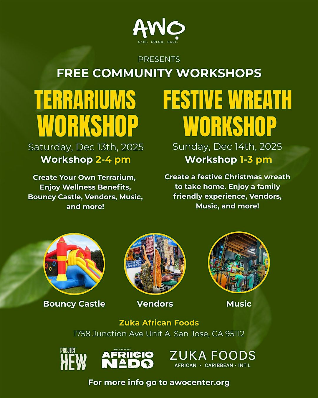 AW\u1ecc Presents Free Community Workshops