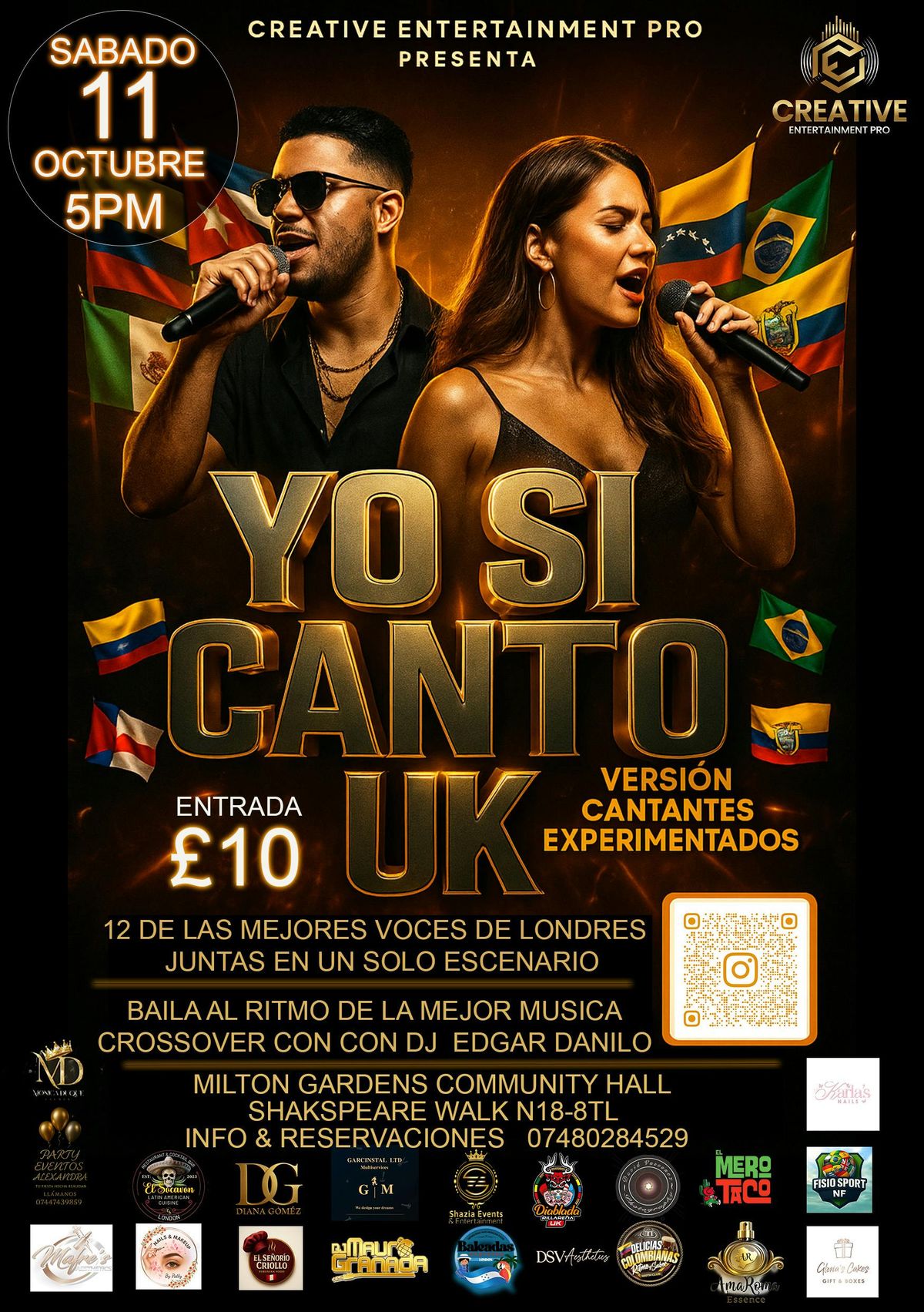 YO SI CANTO UK version EXPERIMENTADOS