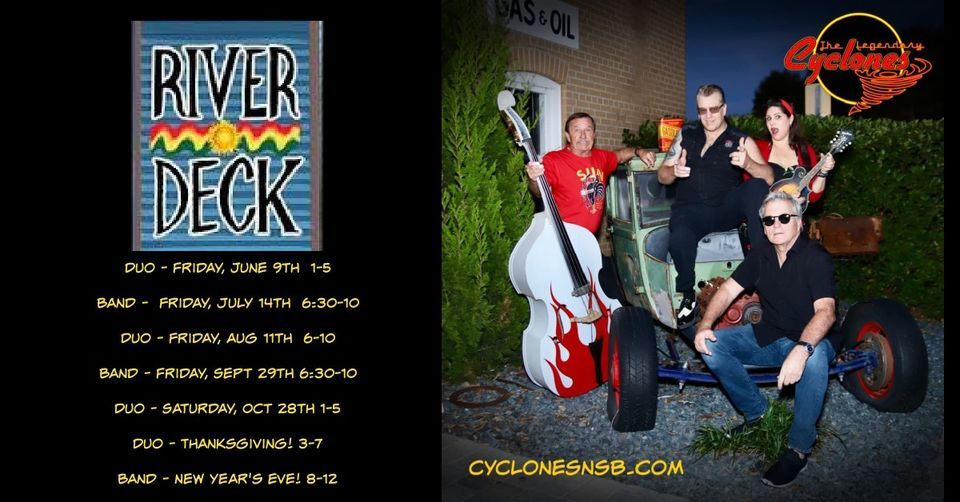 The Cyclones Rock New Year's Eve at the River Deck in NSB