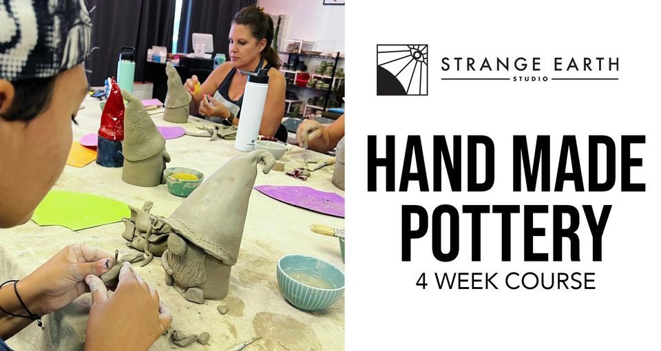 Beginner Ceramics Pottery 4 Week Course