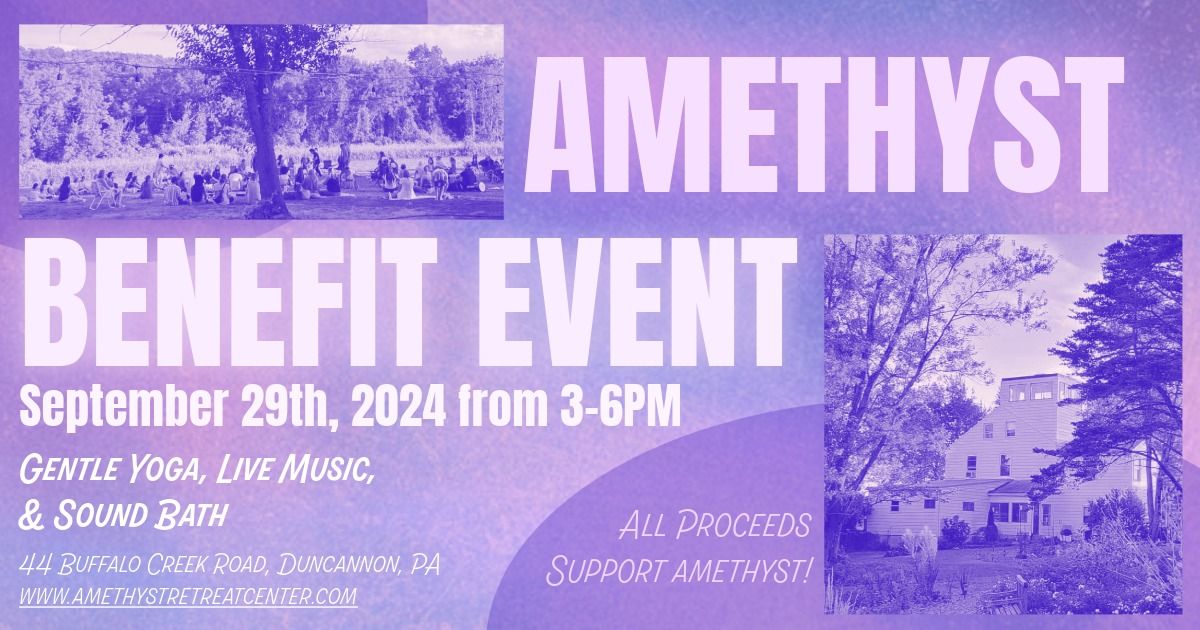 Amethyst Benefit Event