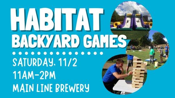 Habitat Backyard Games Event