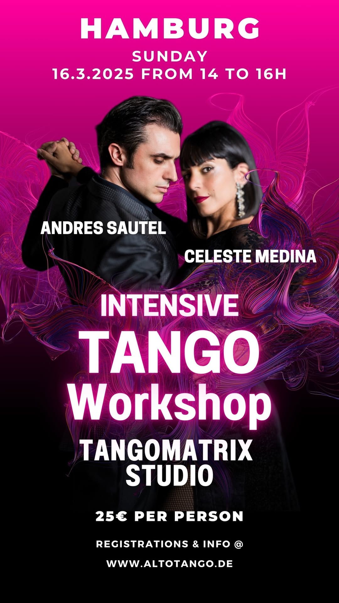 INTENSIVE TANGO WS WITH ANDRES SAUTEL & CELESTE MEDINA