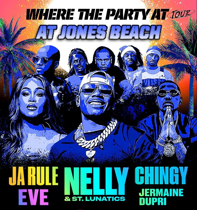 Nelly & St. Lunatics + Eve + Ja Rule - H "Chingy" Bailey - Jermaine Dupri - WHERE THE PARTY BE AT