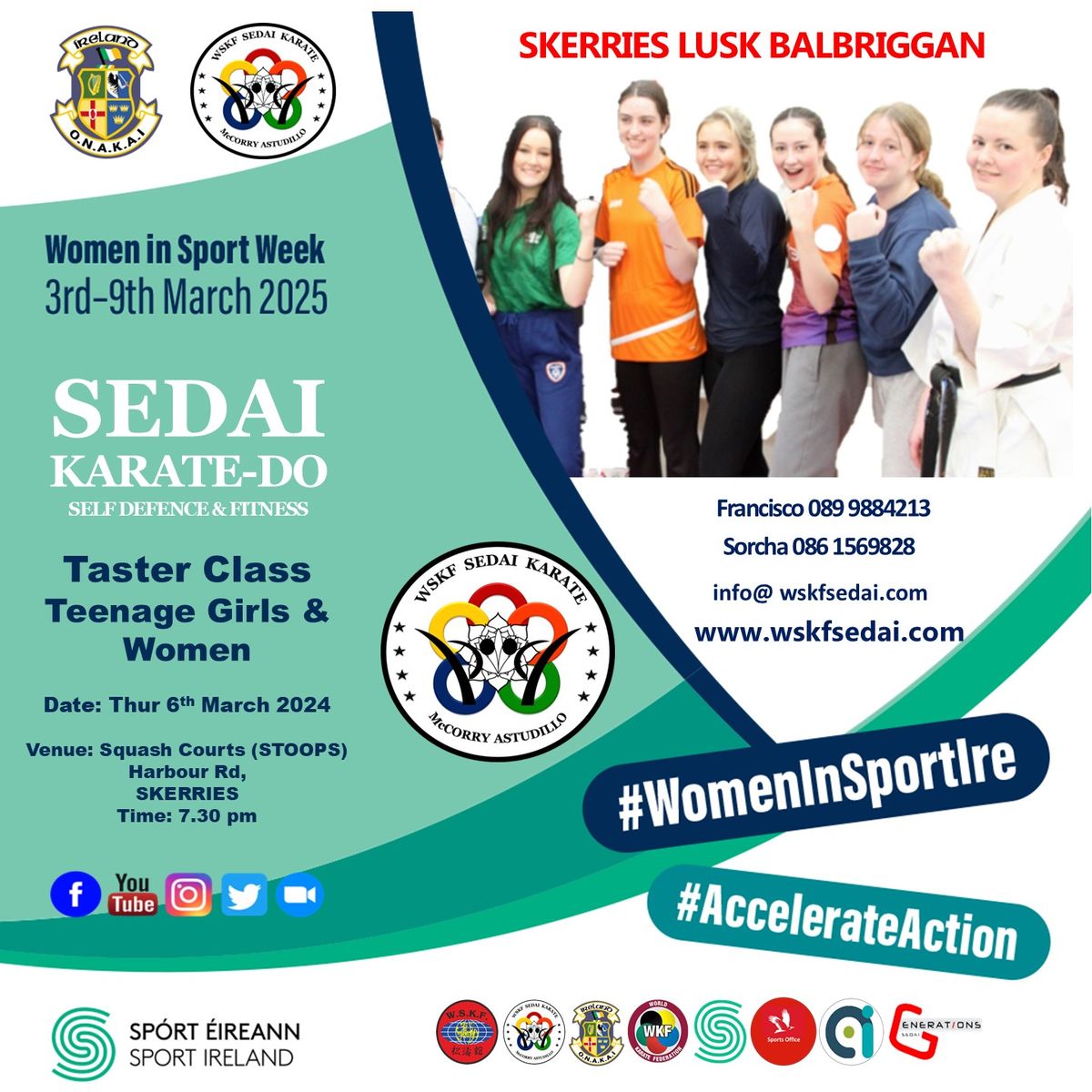 Women In Sport - Karate Taster