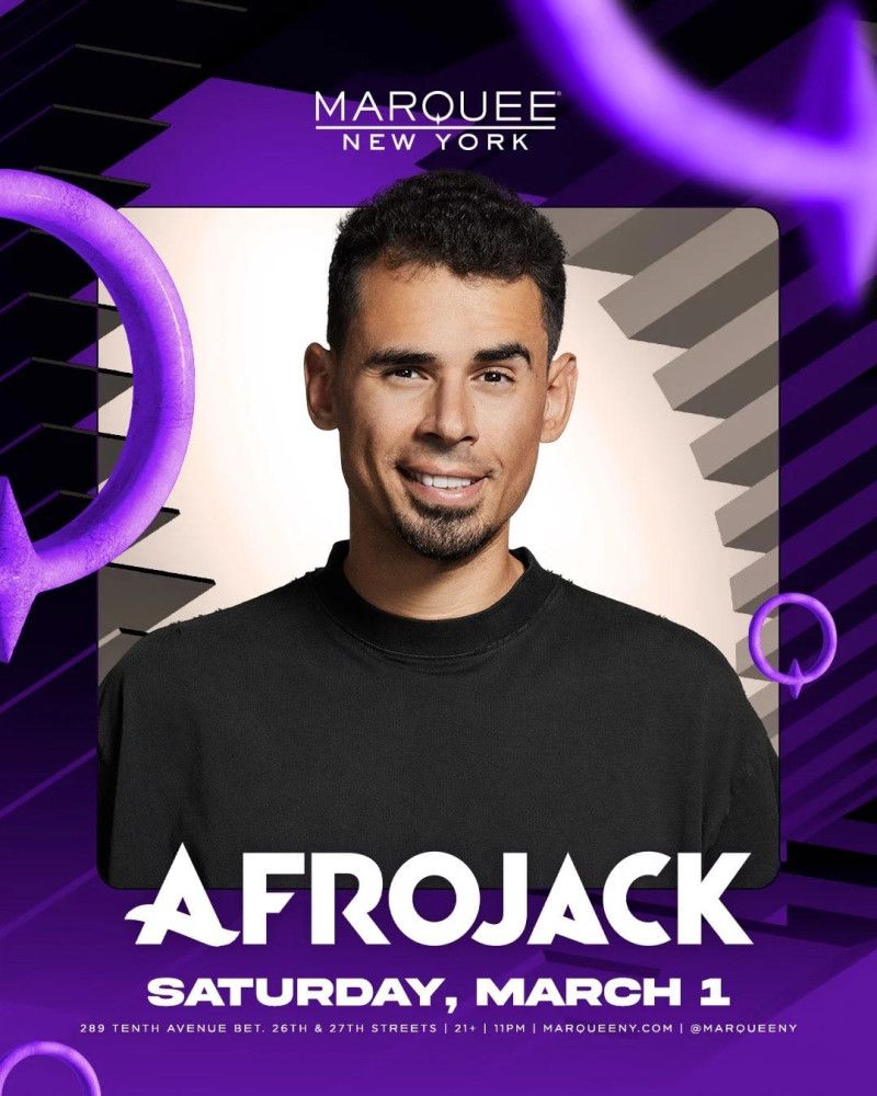 Afrojack at Marquee New York