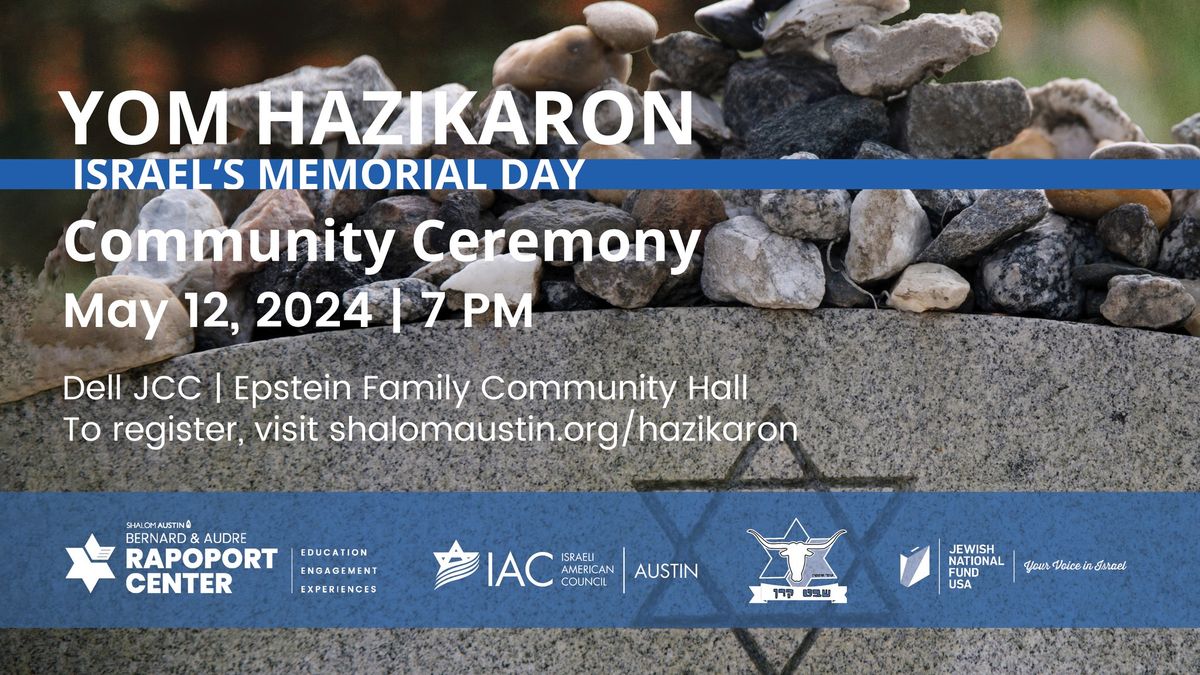 Yom HaZikaron Community Ceremony 