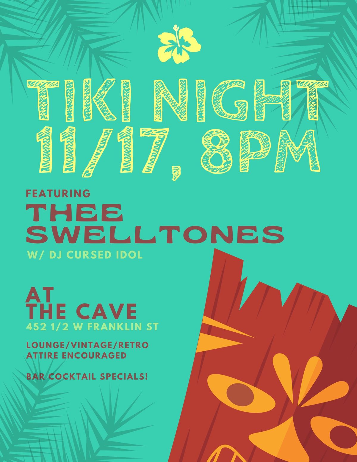 Tiki Night at The Cave