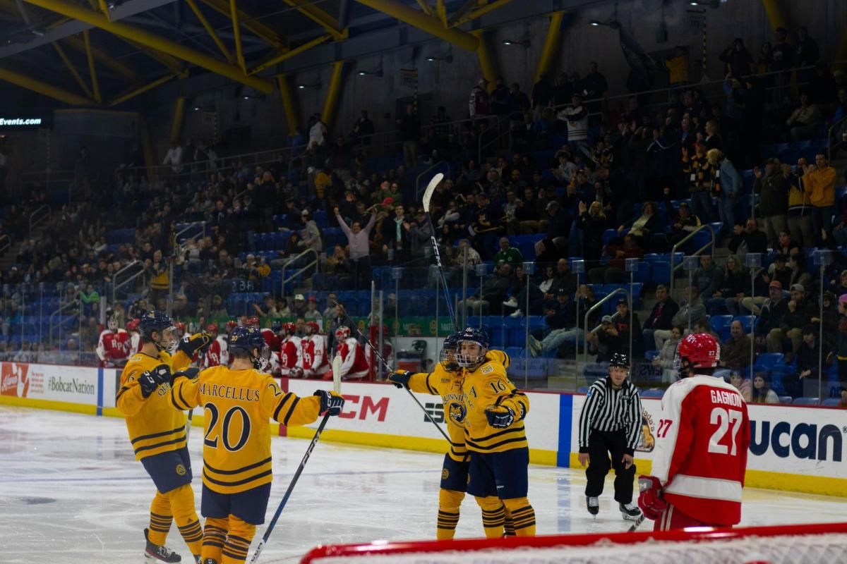 Quinnipiac Bobcats at RPI Engineers Mens Hockey