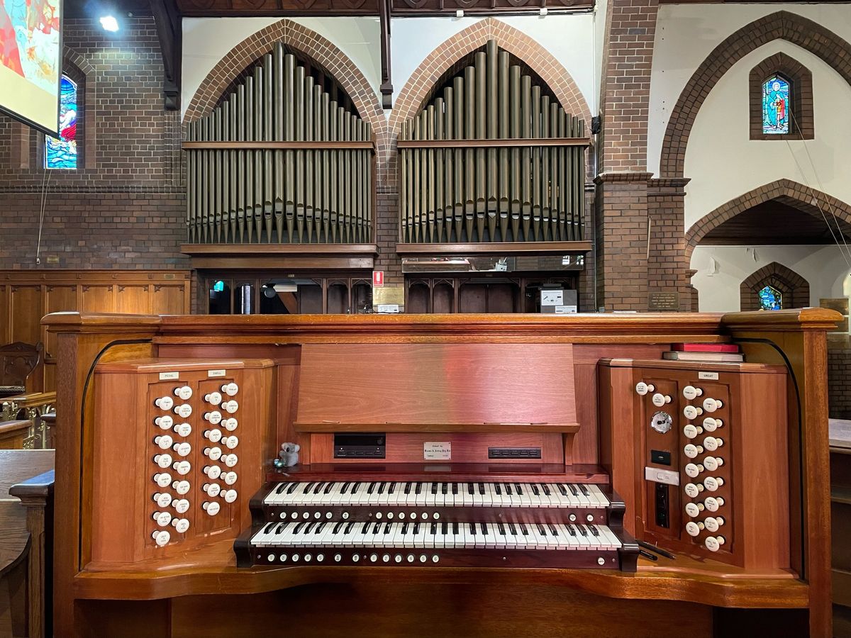 ST ALBAN'S ANGLICAN CHURCH LINDFIELD - RECORDING DAY