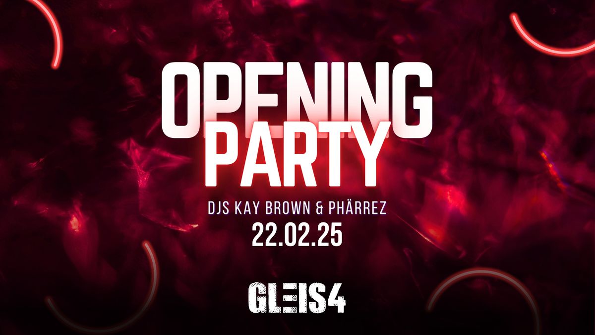 Opening Party mit DJ KaY Brown & DJ Ph\u00e4rrez