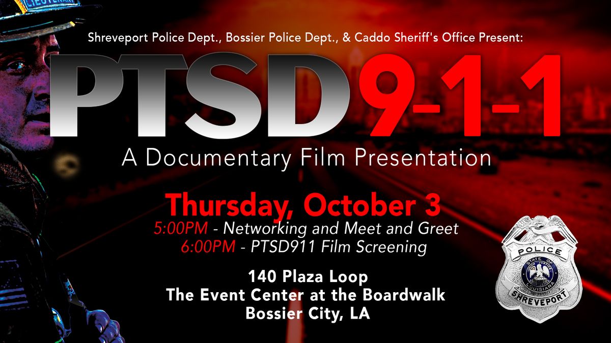 PTSD911 Film Screening - Shreveport, LA