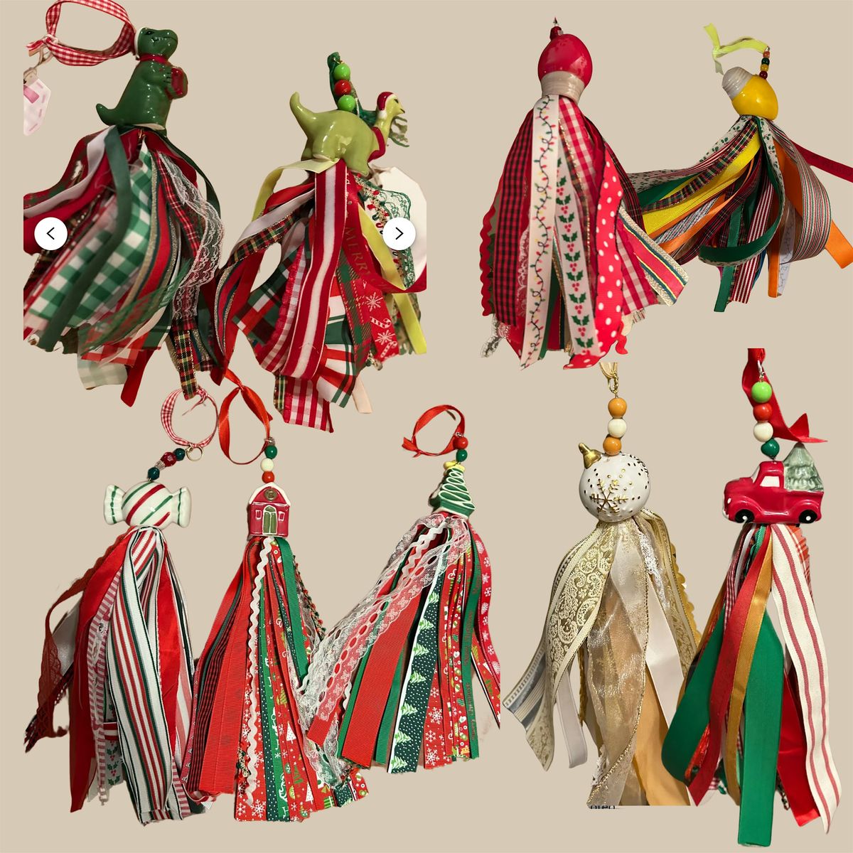 Christmas Tassel \/ ornament class