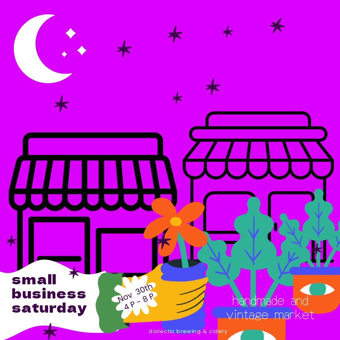 Small Business Saturday Handmade & Vintage Market