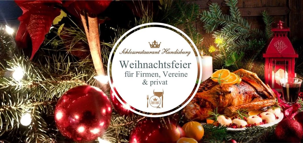 Weihnachtsfeier f\u00fcr Firmen, Vereine und privat