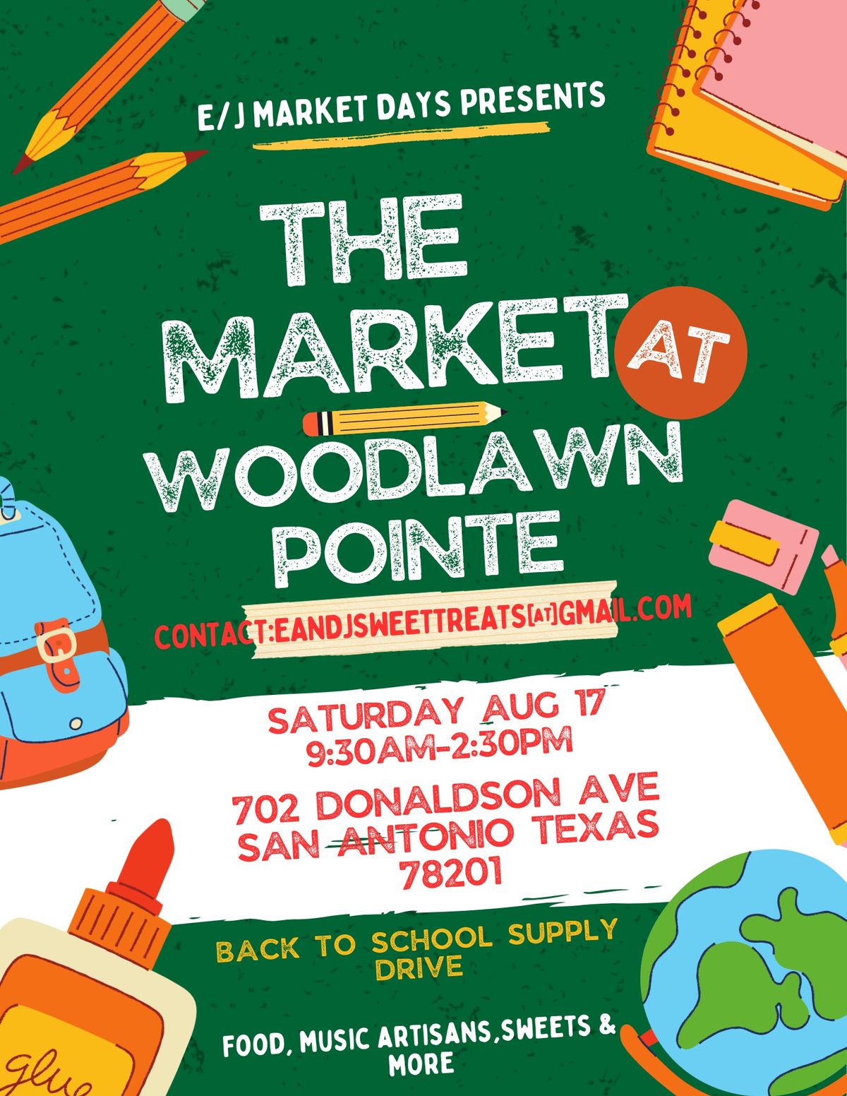 E\/J Market Days presents The Market at Woodlawn Pointe