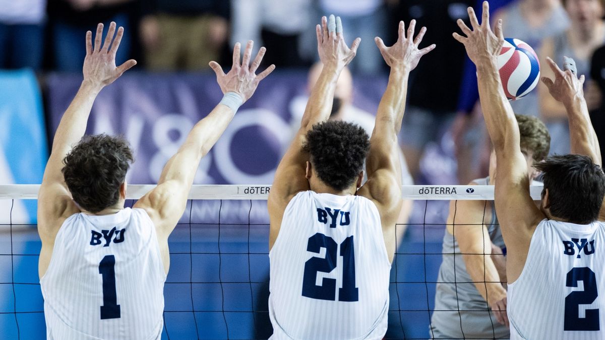 USC Trojans at BYU Cougars Mens Volleyball